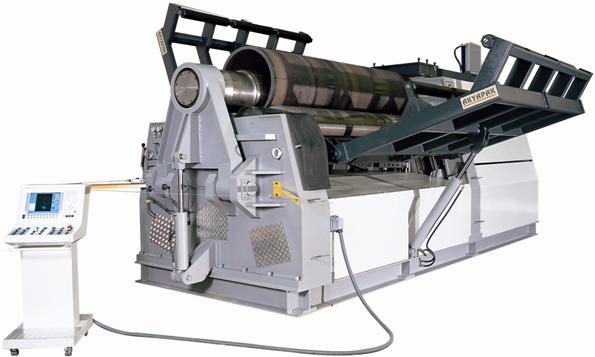 Четырехвалковые гидравлические листогибочные машины Akyapak серии АНS